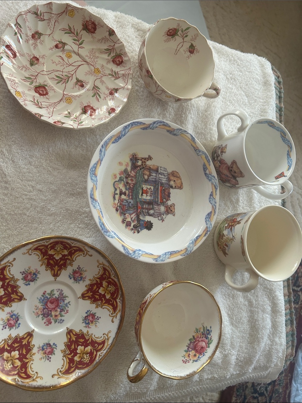 Made in England Tea cups and Saucers